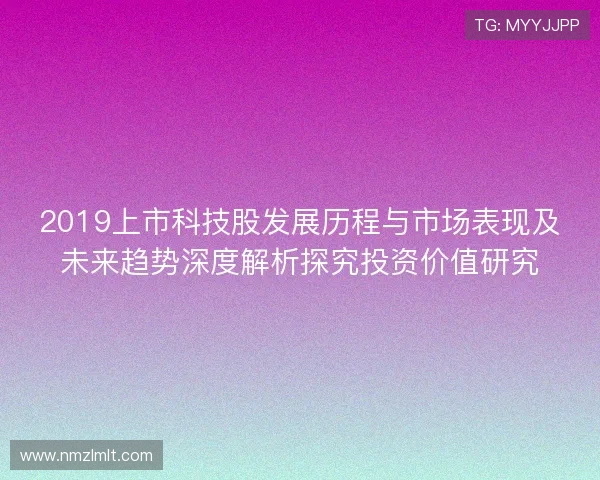 2019上市科技股发展历程与市场表现及未来趋势深度解析探究投资价值研究
